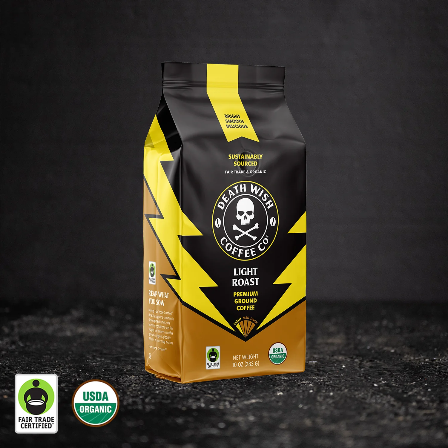 Light Roast Coffee (10oz Ground)